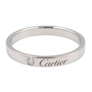 Cartier Ring C 1Pd Pt950 Used A