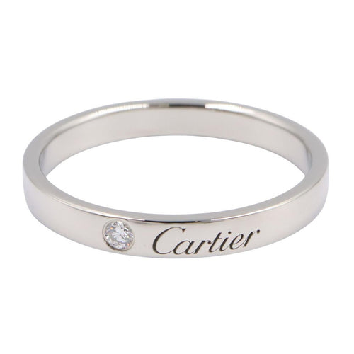 Cartier Ring C 1Pd Pt950 Used A