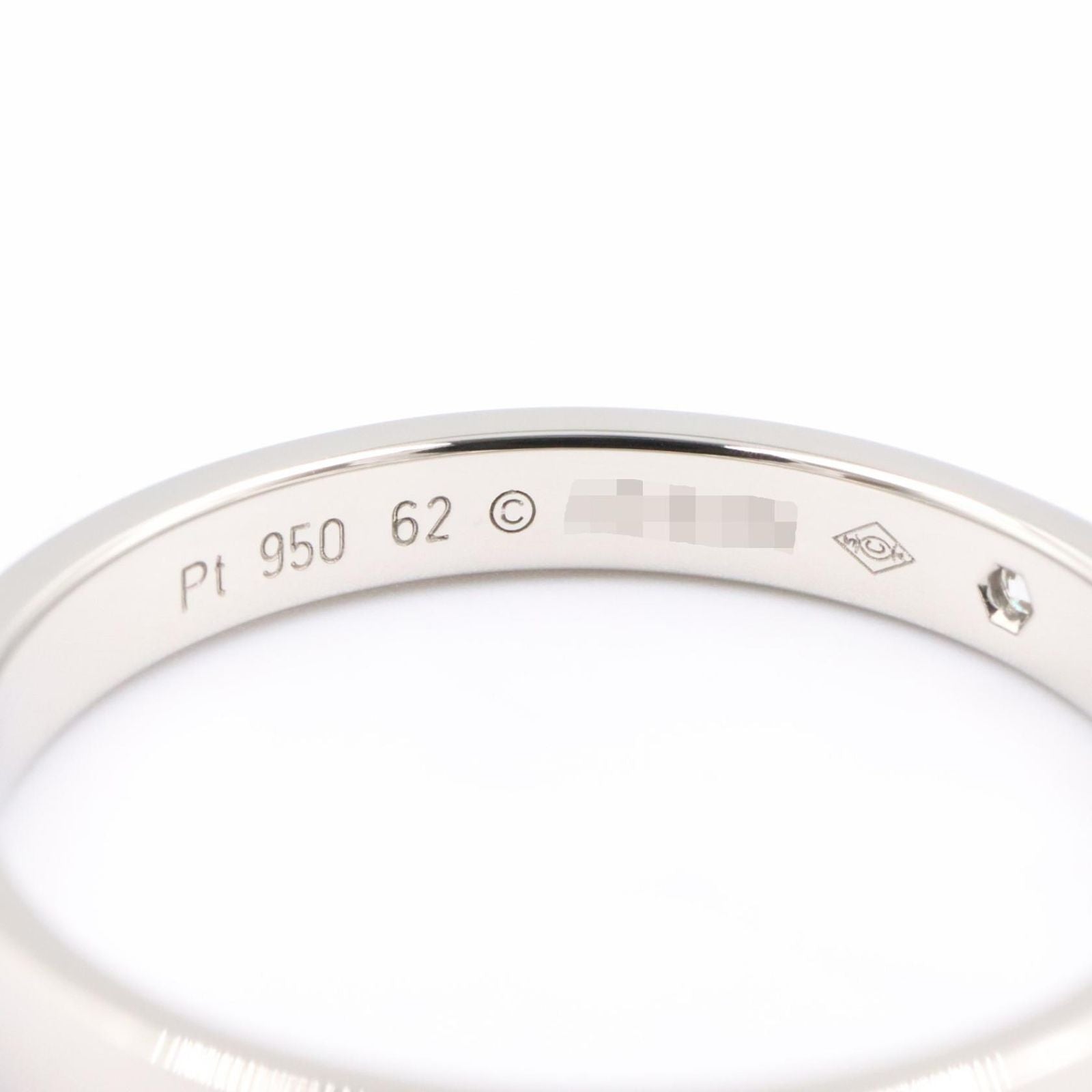 Cartier Ring C 1Pd Pt950 Used A
