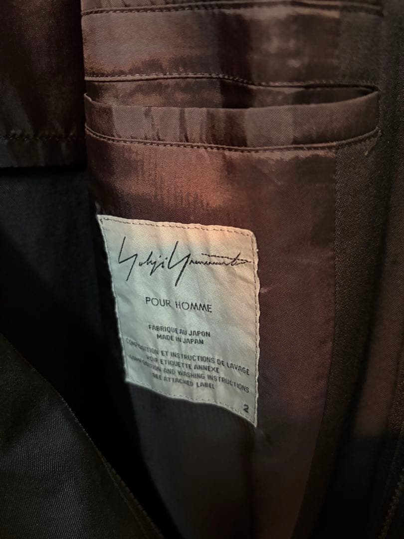 Yohji Yamamoto Pour Homme Balmacaan Coats