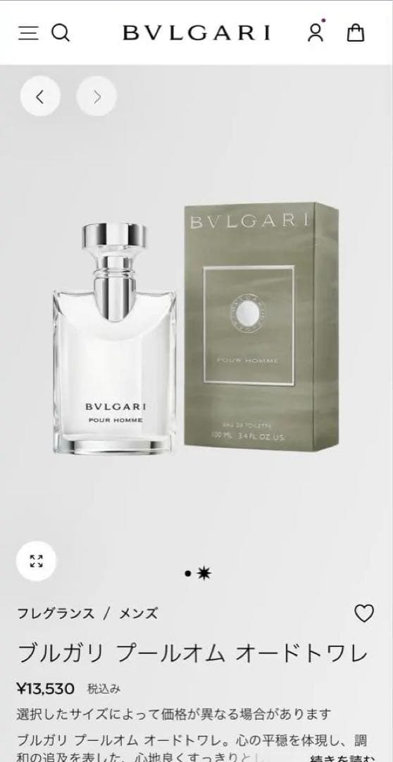Bvlgari Perfume (Men) Pour Homme 100Ml