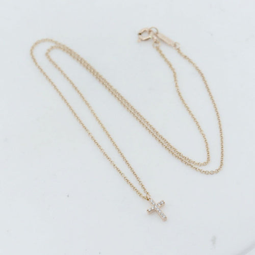 Tiffany Necklace Co. K18Pg(18
