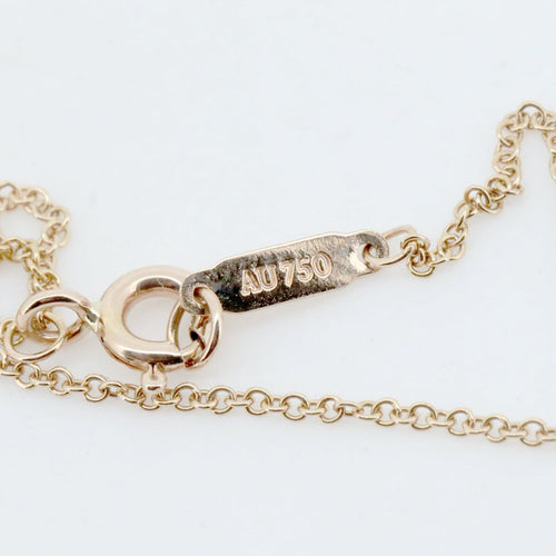 Tiffany Necklace Co. K18Pg(18