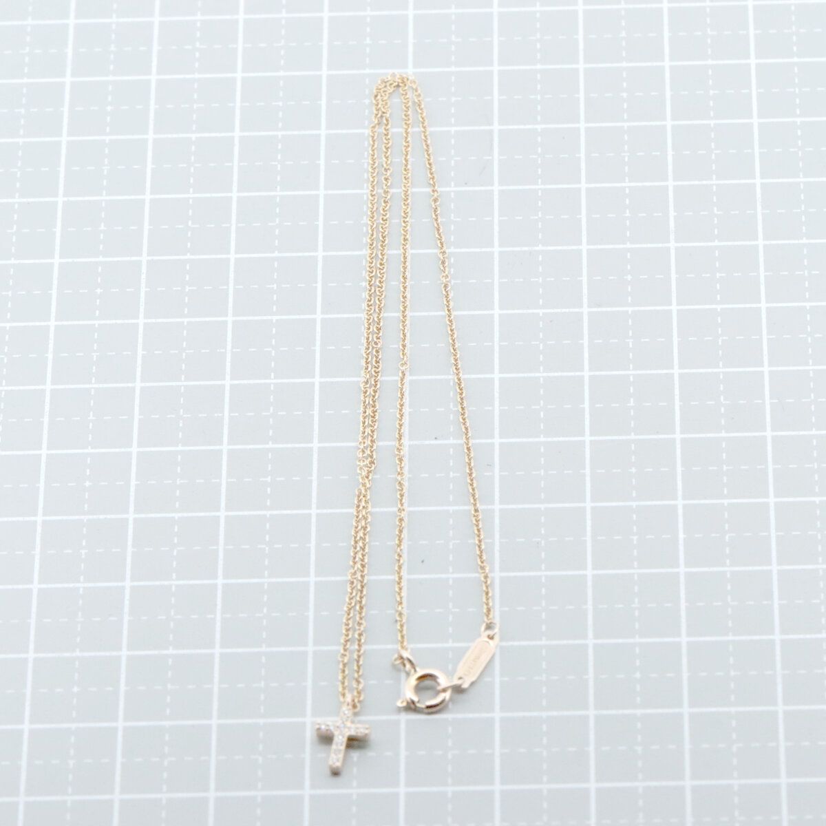 Tiffany Necklace Co. K18Pg(18