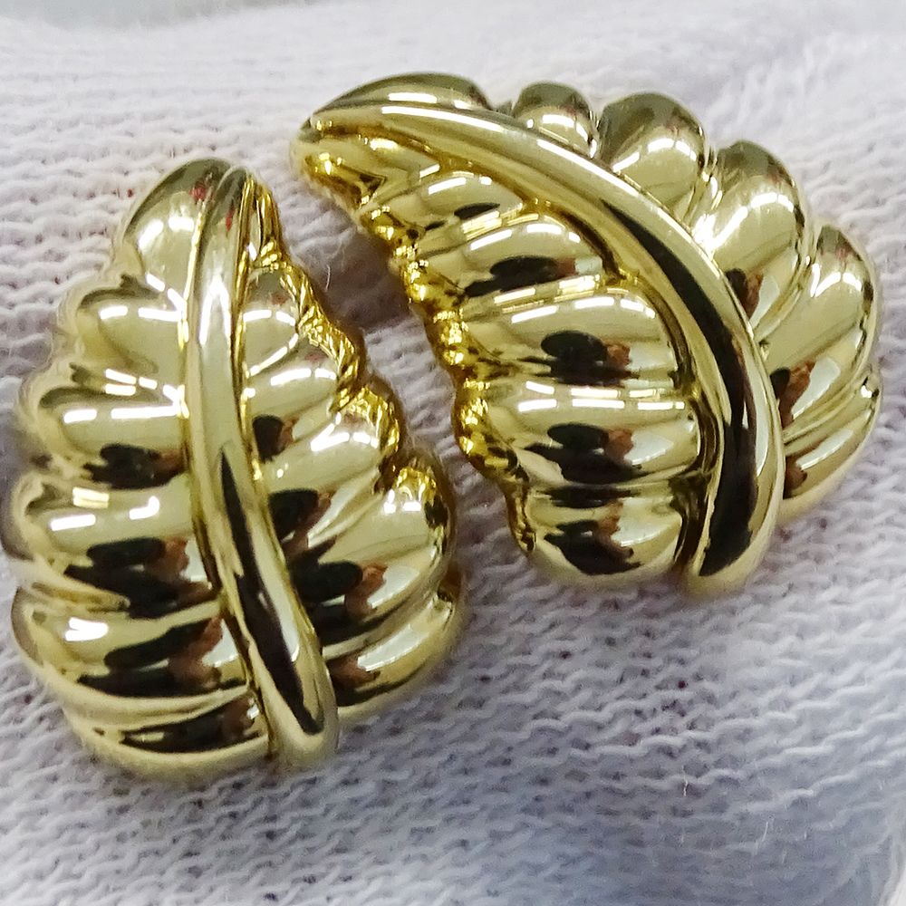 Tiffany Earrings (For Both Ears) Tiffany&Co. 750Yg