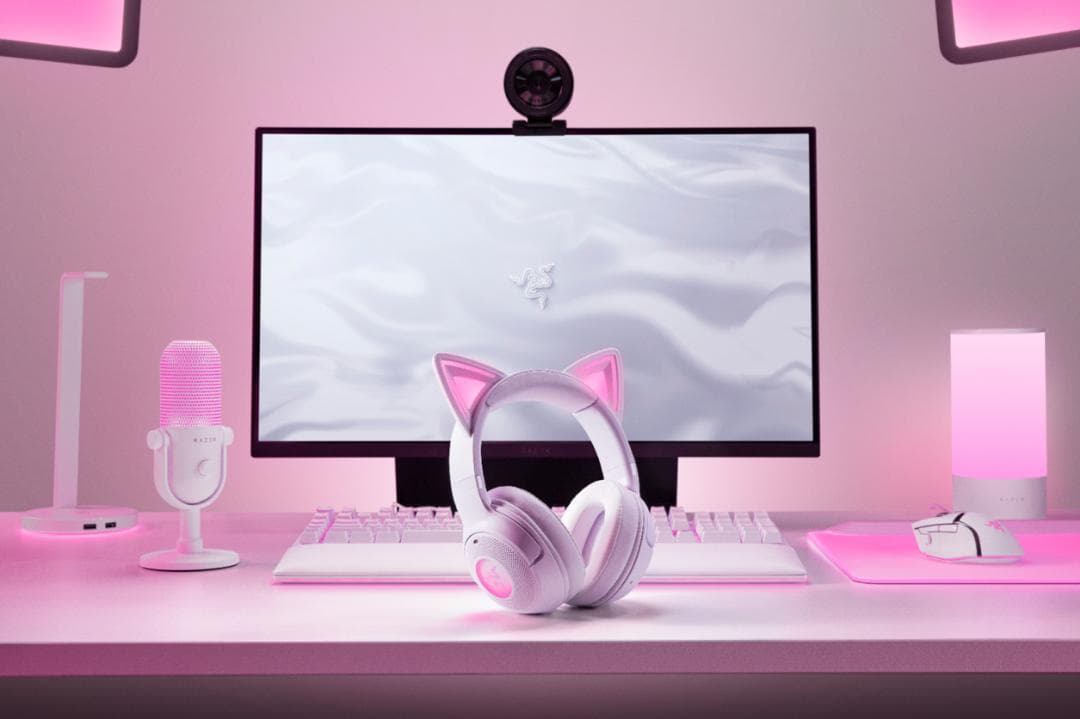 Razer Gaming Headphone Headset Kraken Kitty V2 Bt