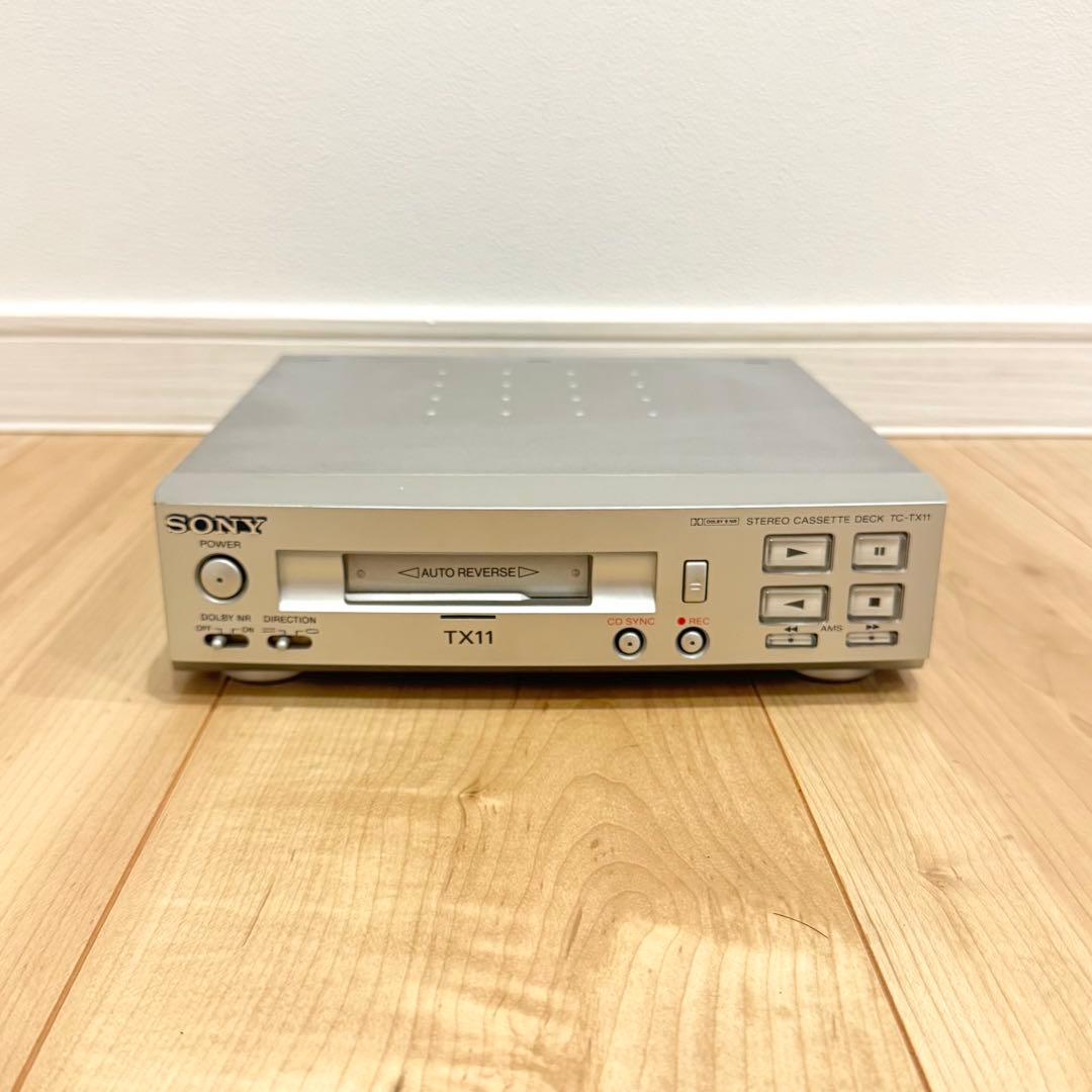 Sony Cd Md Cassette Deck Tc-Tx11