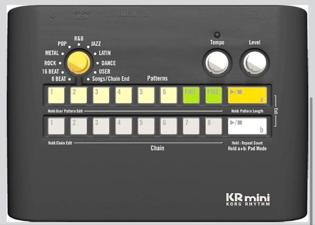 Korg Rhythm Machines Kr Mini