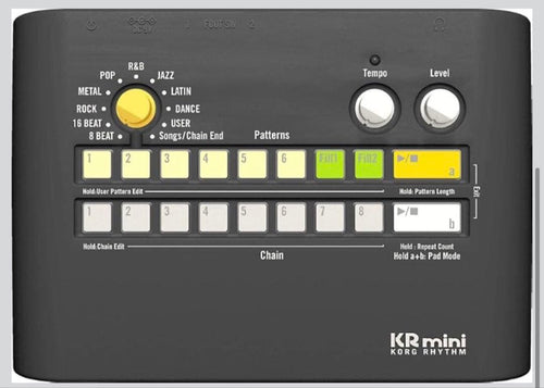 Korg Rhythm Machines Kr Mini