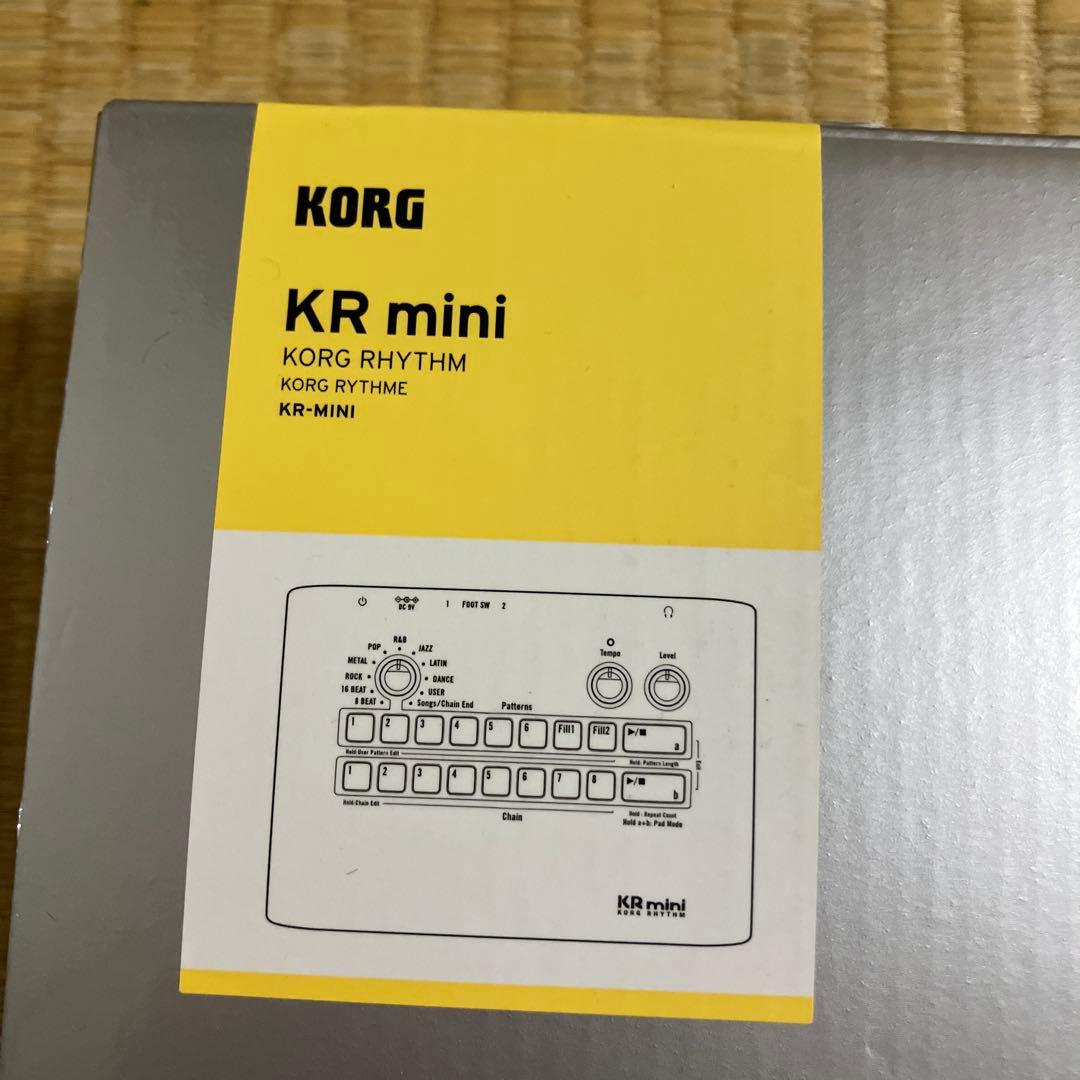 Korg Rhythm Machines Kr Mini