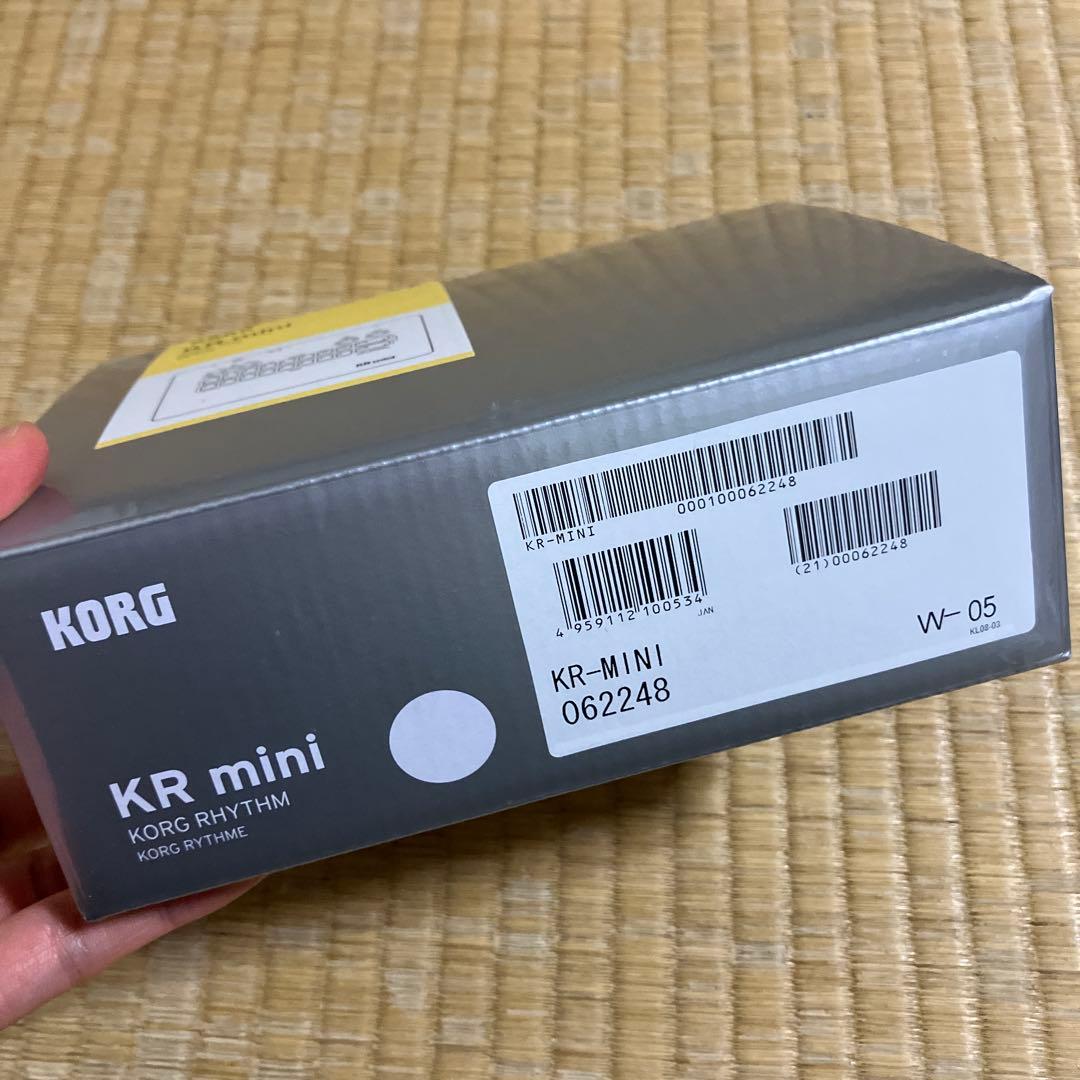 Korg Rhythm Machines Kr Mini