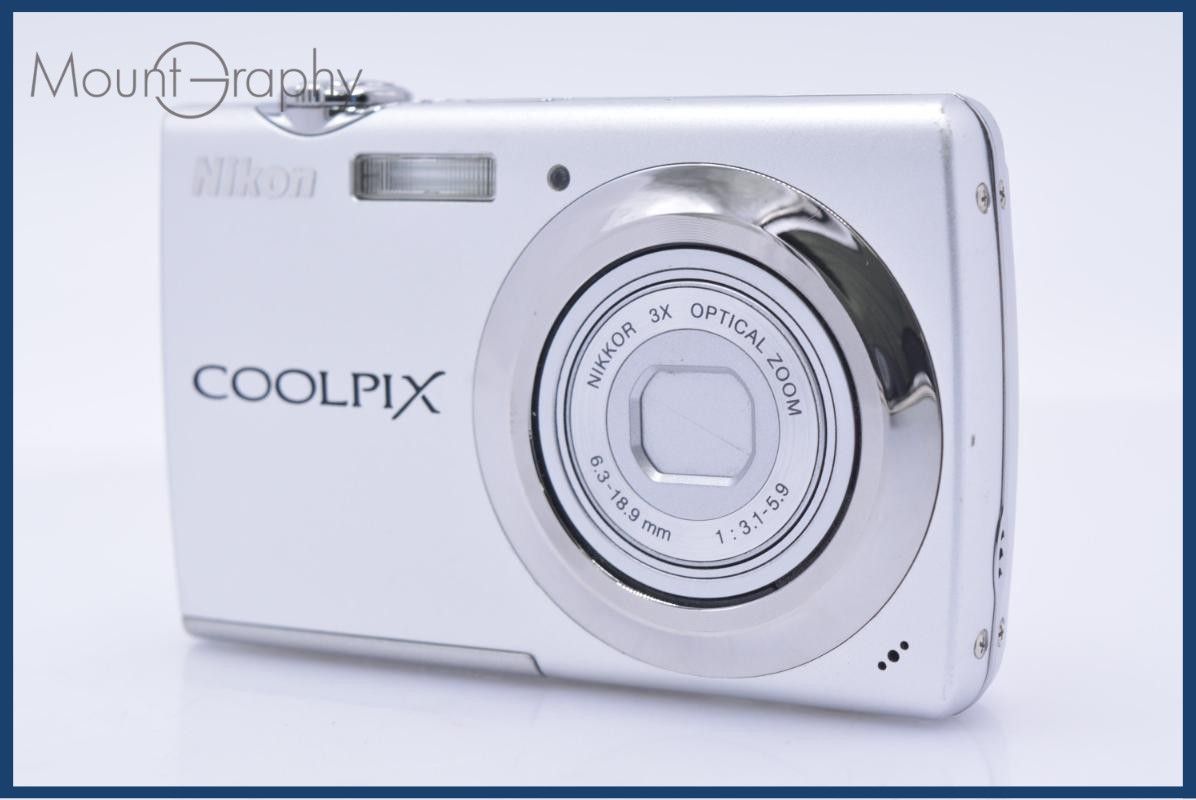 Compact Digital Camera Nikon Coolpix S220 3X #Yk8156