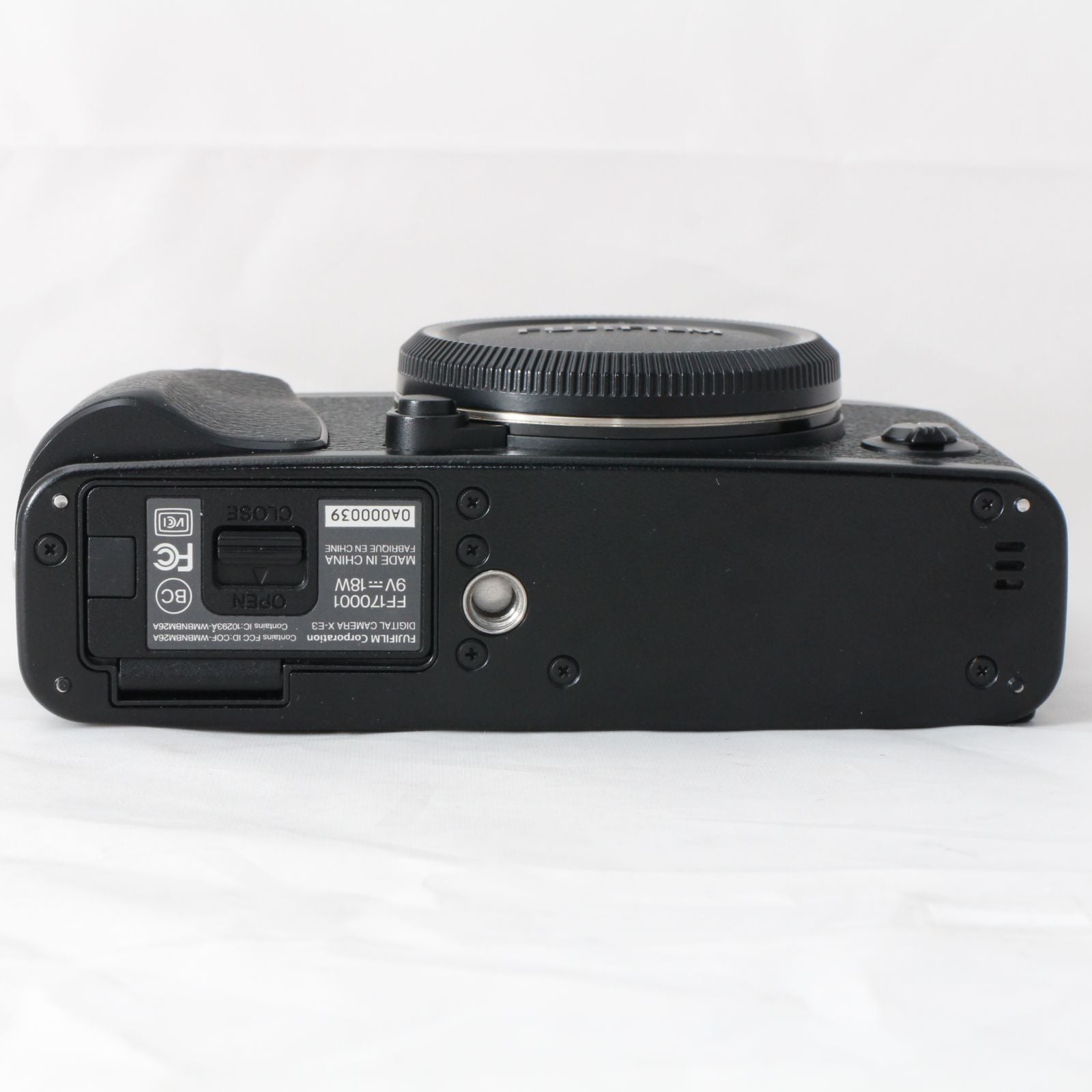 Fujifilm Mirrorless Interchangeable Lips 12812 X-E3 X-E3-B #4872