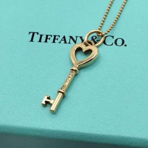 Tiffany Necklace Co. K18 750 J2220