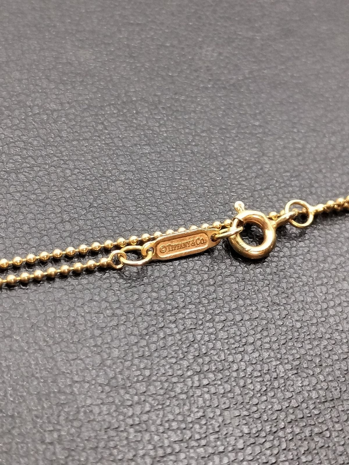 Tiffany Necklace Co. K18 750 J2220