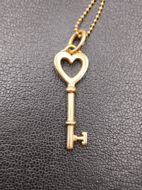 Tiffany Necklace Co. K18 750 J2220