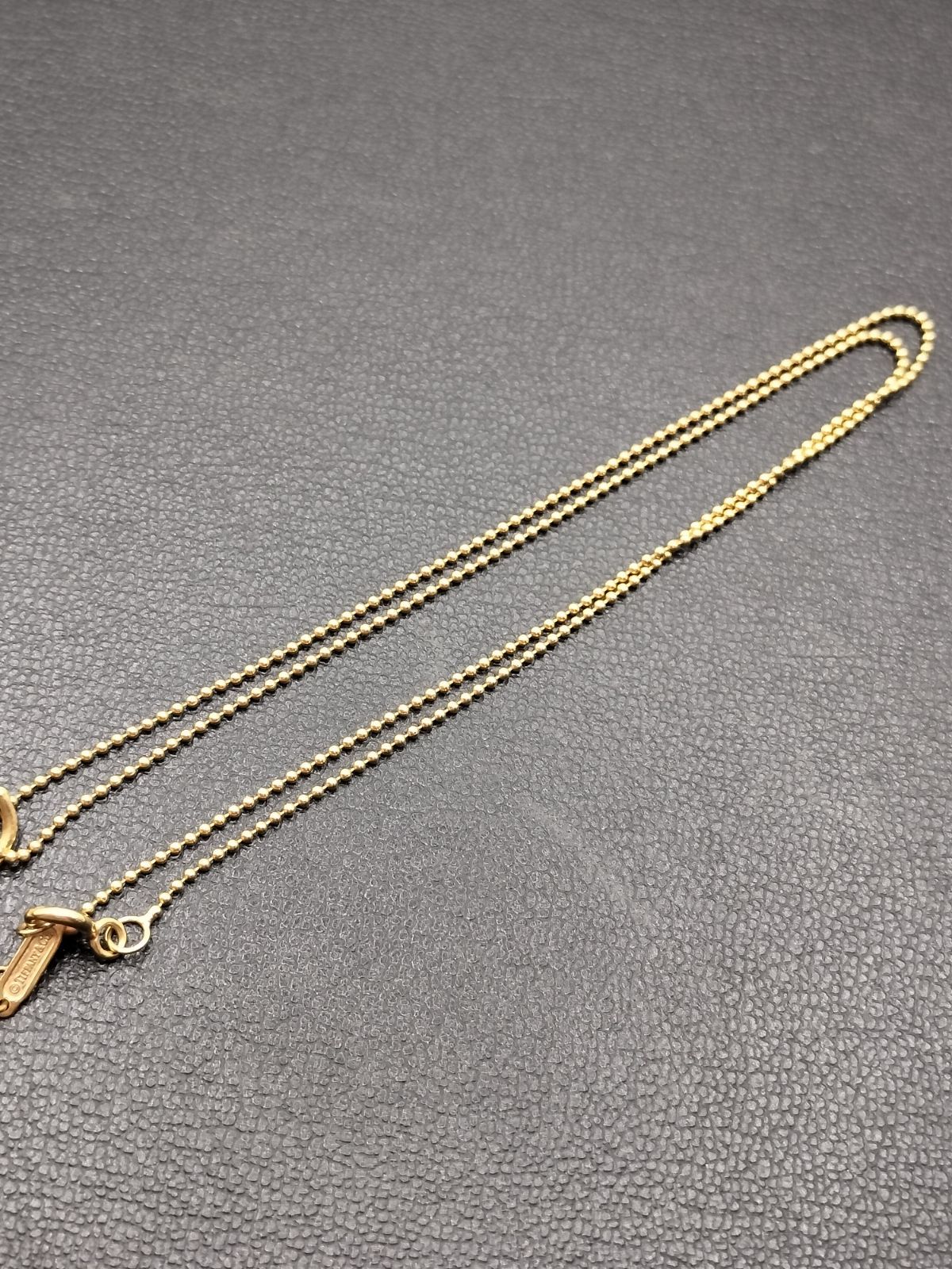 Tiffany Necklace Co. K18 750 J2220