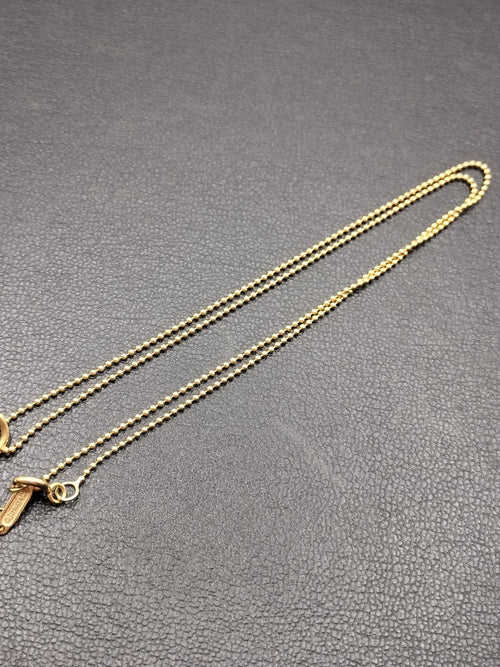 Tiffany Necklace Co. K18 750 J2220