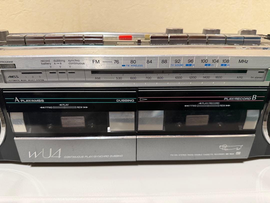 Sanyo Radios Radio Cassette Players Mr-Wu-4