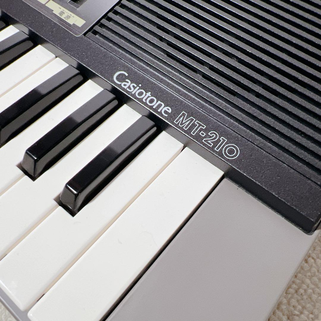 Casio Keyboard Electronic Piano Casiotone Mt-210 Ac