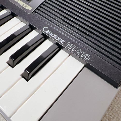 Casio Keyboard Electronic Piano Casiotone Mt-210 Ac