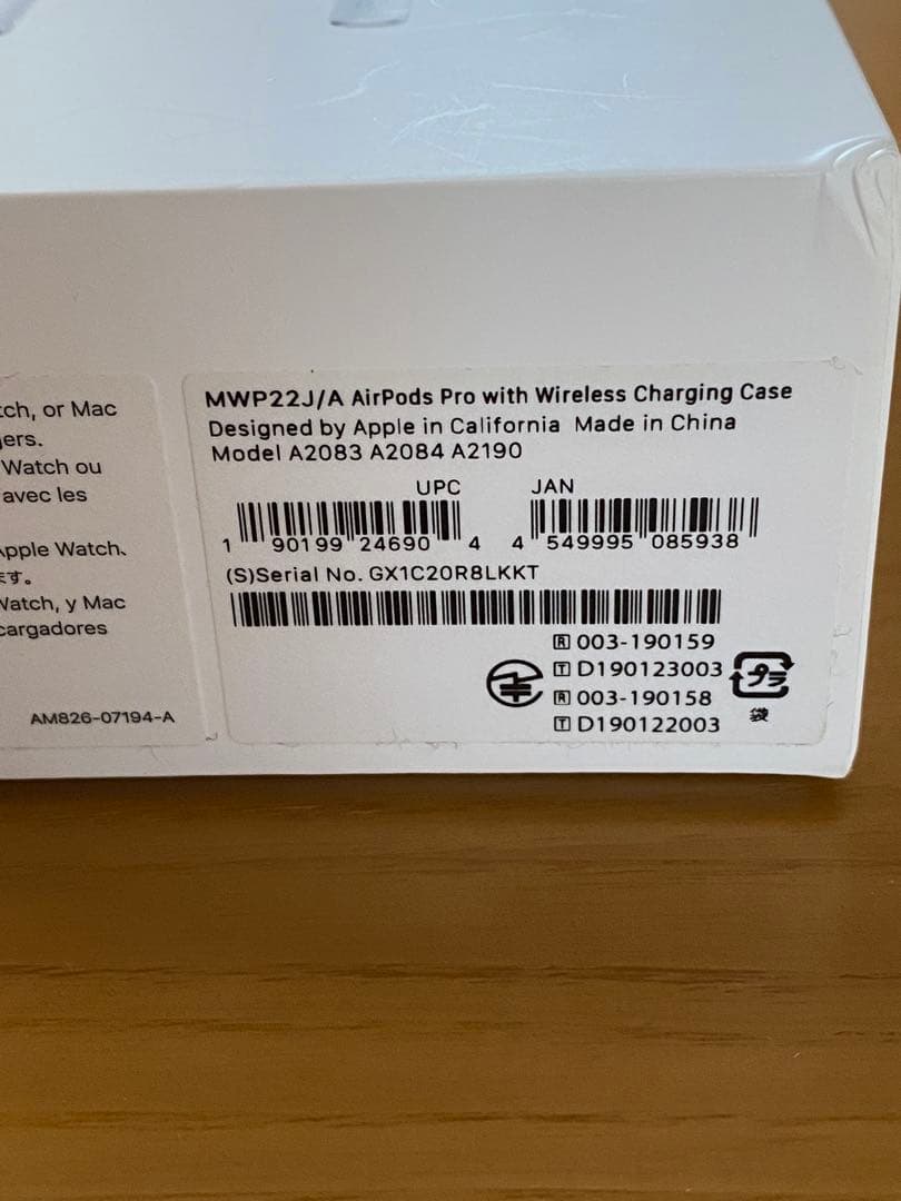 Apple Airpods Air Pods Pro Mwp22J/A