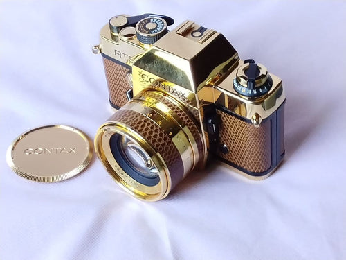 Contax Slr Cameras (Film) Rts Gold