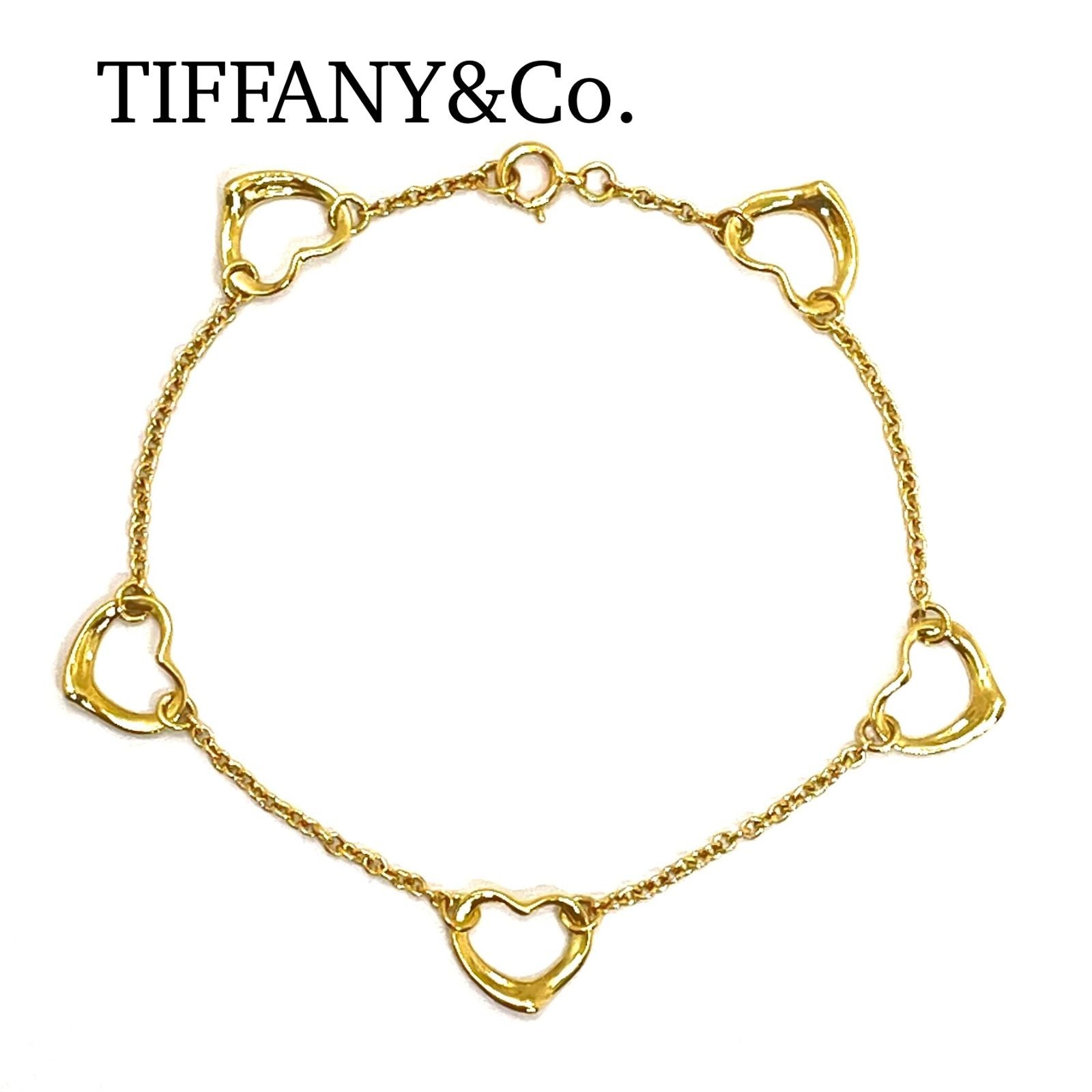 Tiffany Bracelet Tiffany&Co. 5P K18Yg