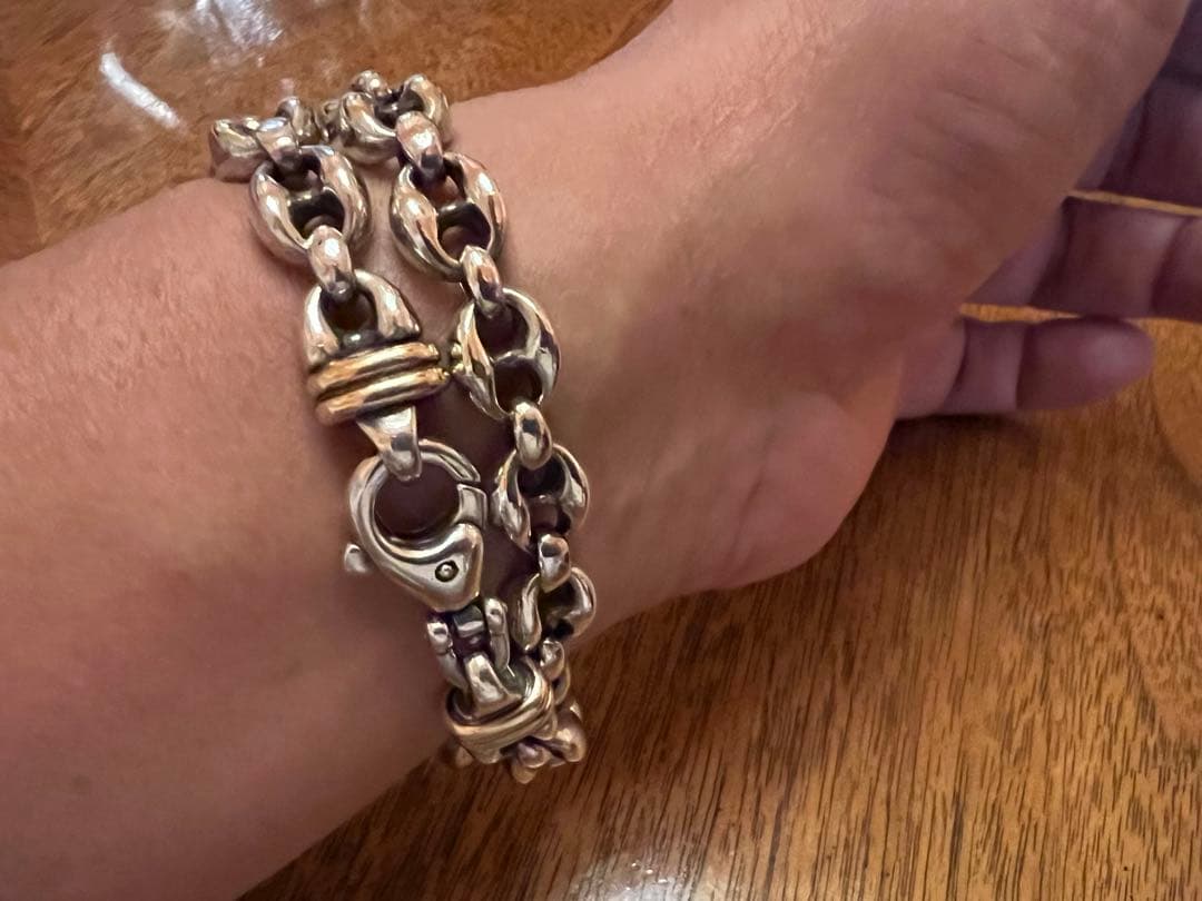 Tiffany Bracelets Tiffany&Co. 925 K18 118G