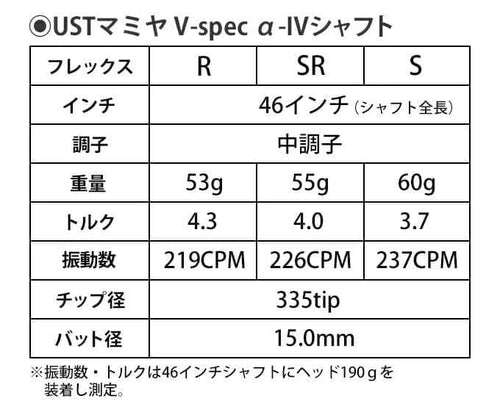Ust Mamiya Shafts V-Spec