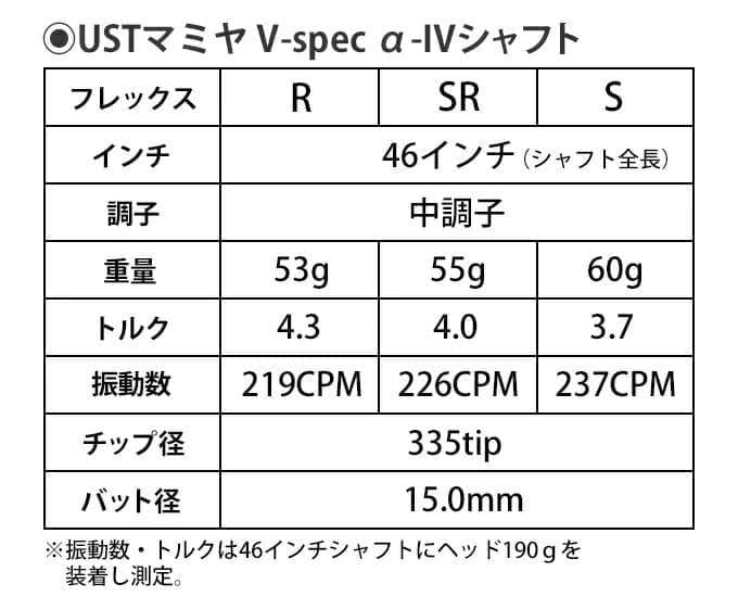 Ust Mamiya Shafts V-Spec
