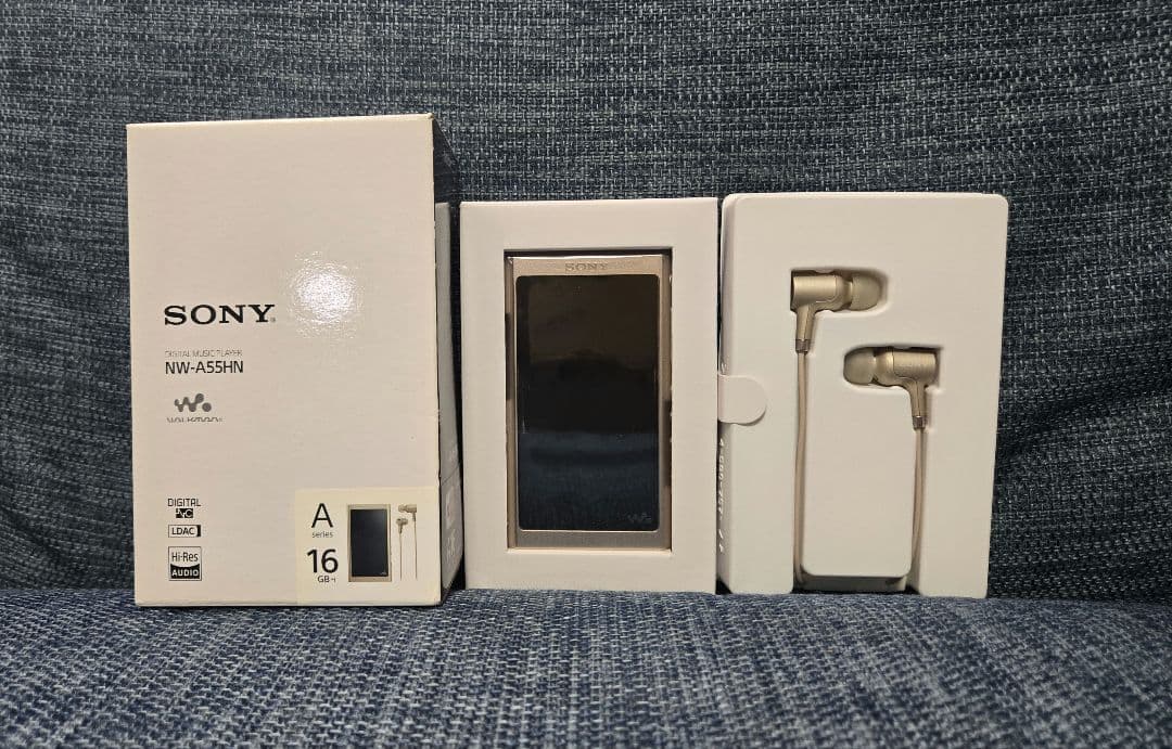 Sony Digital Audio Players A 16Gb Nw-A55Hn Pale Gold