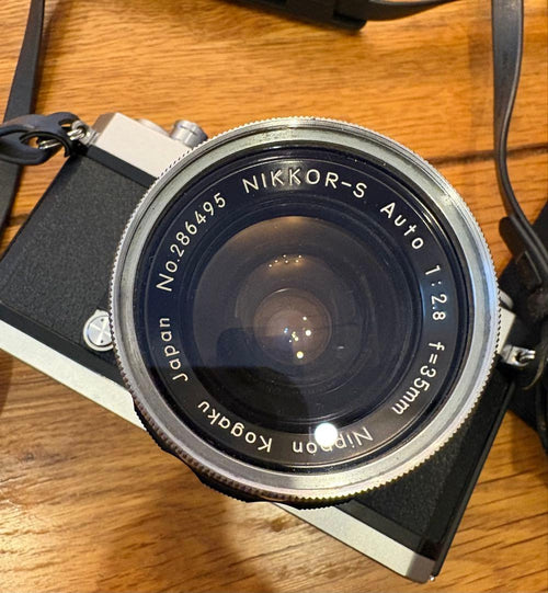 Nikomat Slr Camera (Film) Ft2 Nikkor-S 2