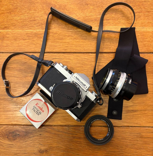 Nikomat Slr Camera (Film) Ft2 Nikkor-S 2