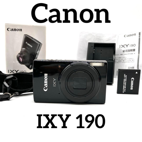 Canon Compact Digital Camera Ixy190 Black