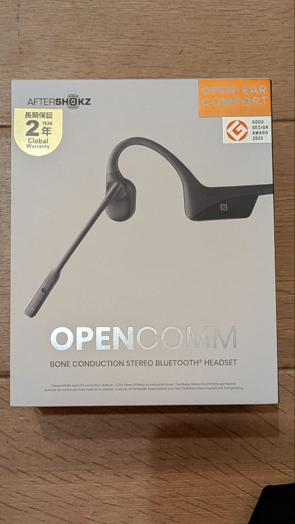 Bone-Conduction Earphones Aftershokz Opencomm