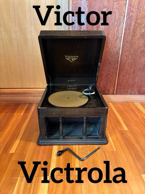 Victor Record Player Body Victrola Vv 1-80