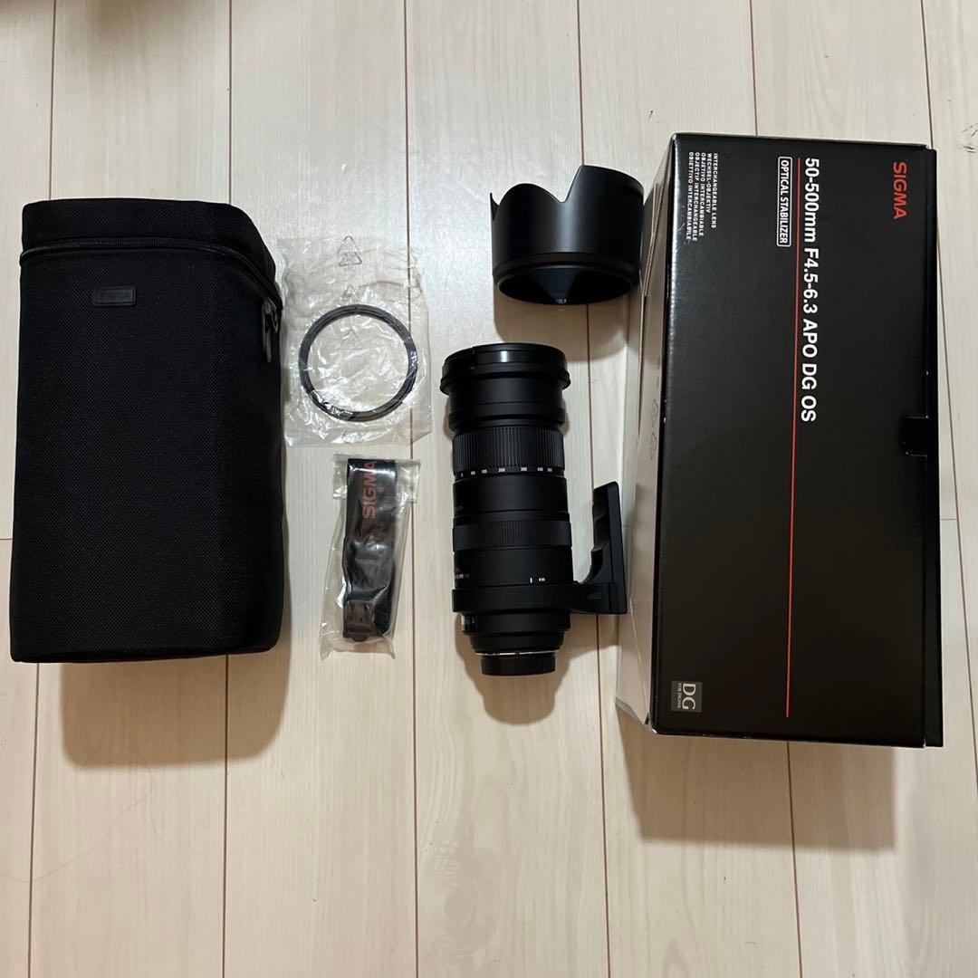 Sigma Zoom Lenses 50-500Mm F4.5-6.3 Dg Hsm For
