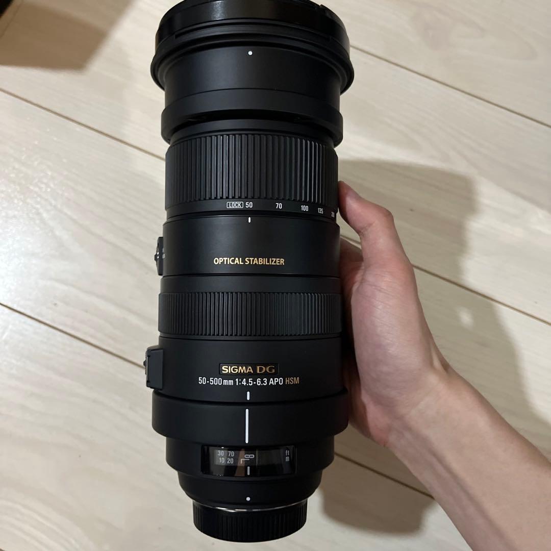 Sigma Zoom Lenses 50-500Mm F4.5-6.3 Dg Hsm For