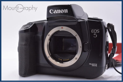 Slr Camera (Film) Canon Eos5 #Am8037