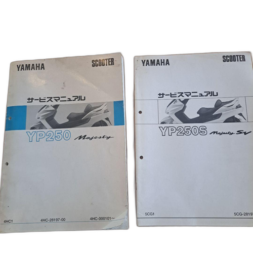 Catalog Manual Yamaha Yp250/Yp250S 1995