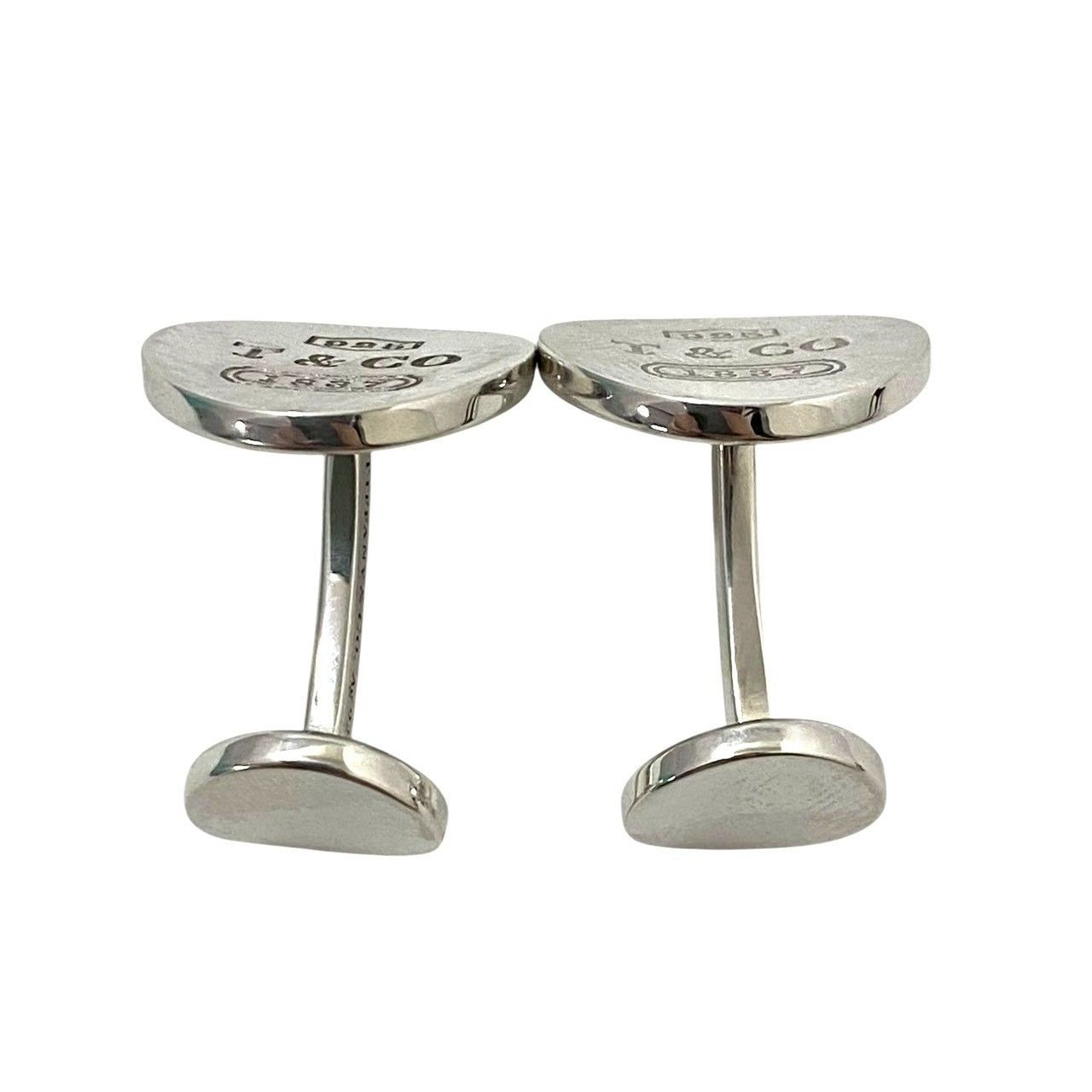 Tiffany Cufflinks Y Tiffany&Co. 1837 Silver/ Sv925 12.9G (64183Mk4)