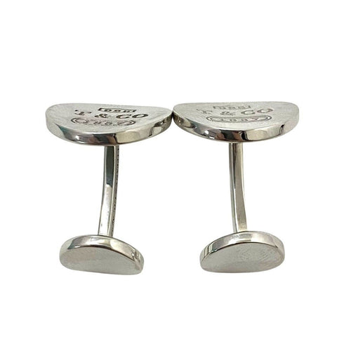 Tiffany Cufflinks Y Tiffany&Co. 1837 Silver/ Sv925 12.9G (64183Mk4)
