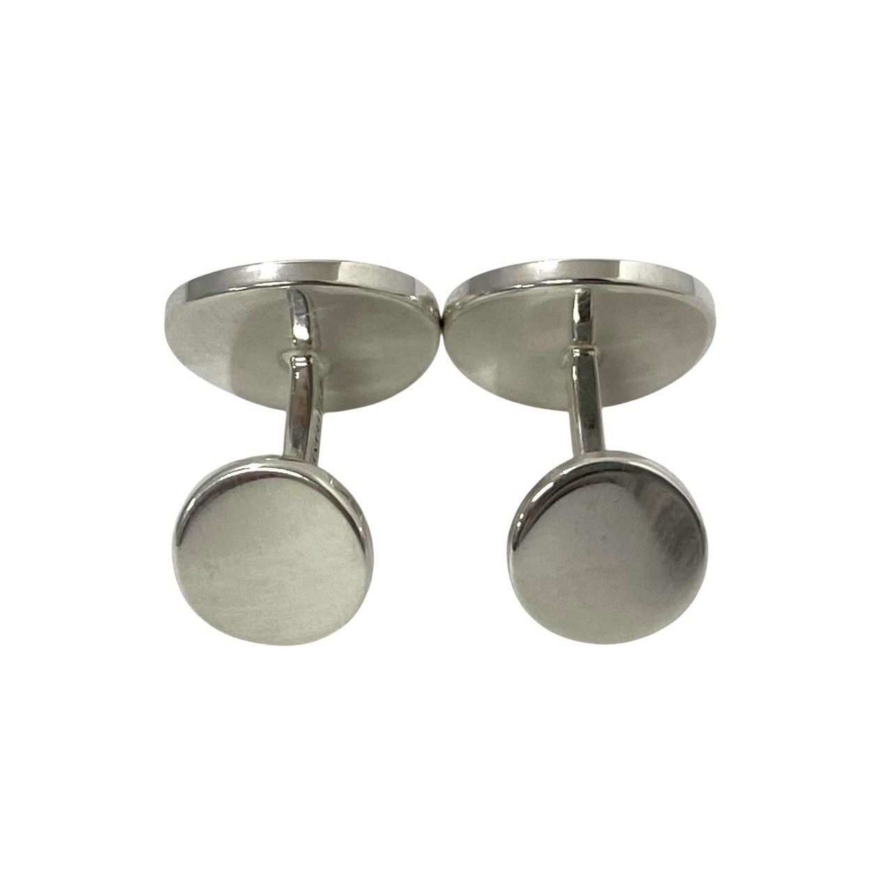 Tiffany Cufflinks Y Tiffany&Co. 1837 Silver/ Sv925 12.9G (64183Mk4)