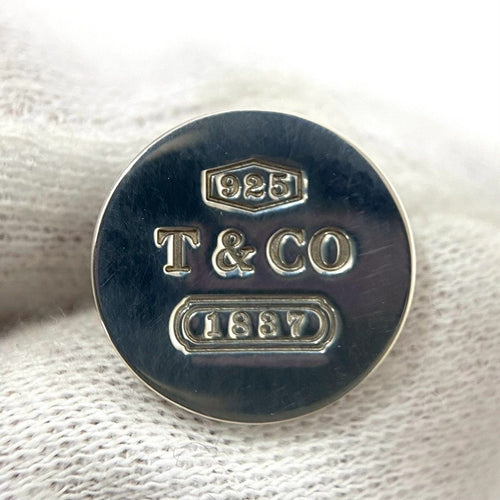 Tiffany Cufflinks Y Tiffany&Co. 1837 Silver/ Sv925 12.9G (64183Mk4)