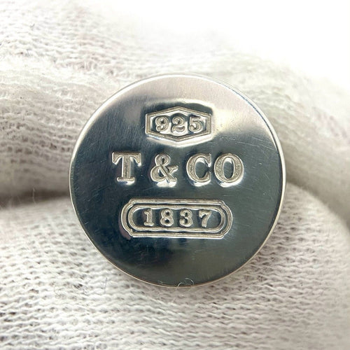 Tiffany Cufflinks Y Tiffany&Co. 1837 Silver/ Sv925 12.9G (64183Mk4)