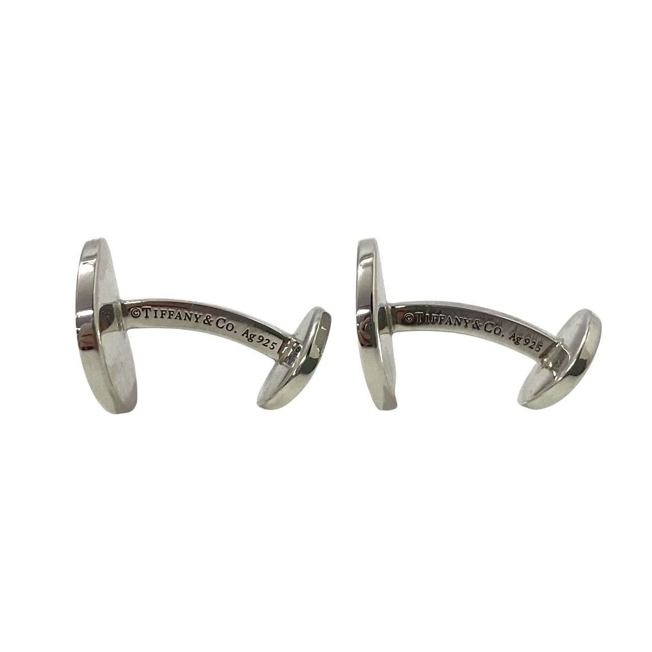 Tiffany Cufflinks Y Tiffany&Co. 1837 Silver/ Sv925 12.9G (64183Mk4)