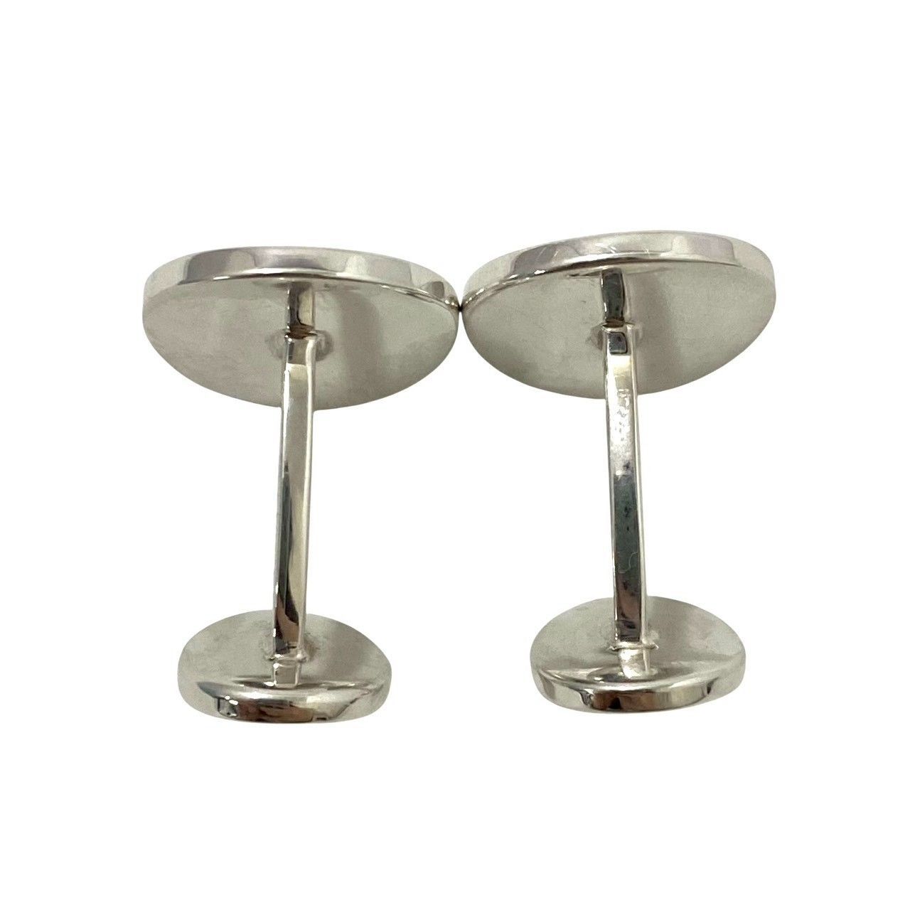 Tiffany Cufflinks Y Tiffany&Co. 1837 Silver/ Sv925 12.9G (64183Mk4)