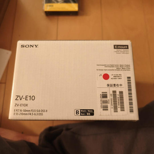 Sony Mirrorless Interchangeable Lens Cameras Zv-E10X