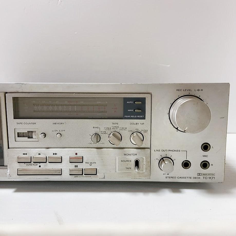 Cd, Md Cassette Decks Sony Tc-K71